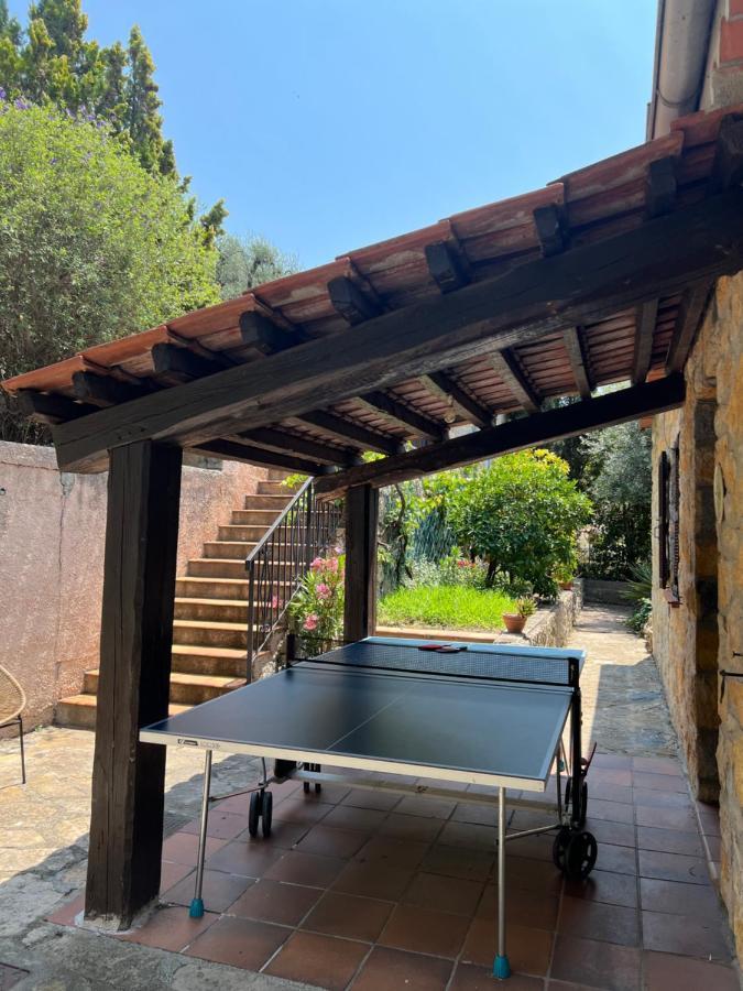 Entre Nice Et Monaco Grande Villa Avec Piscine Privee 12 Personnes Drap Luaran gambar